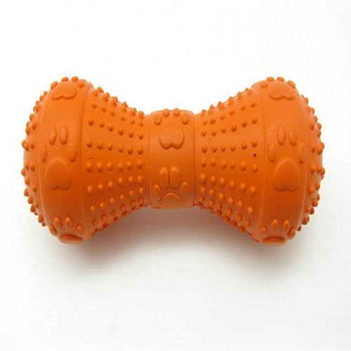 Rubber Chew Bone Toy (Medium)